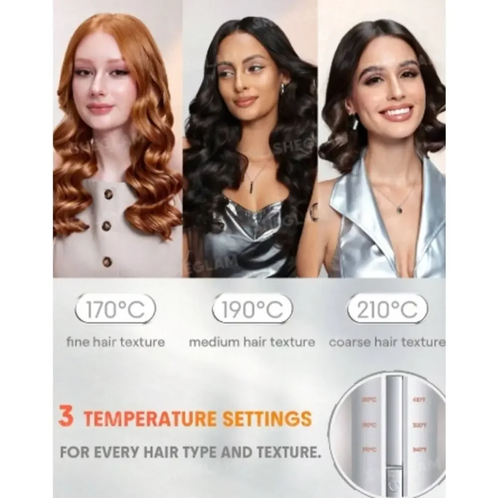 SheGlam It-Curl One-Touch Instant Curling Iron, 1.25